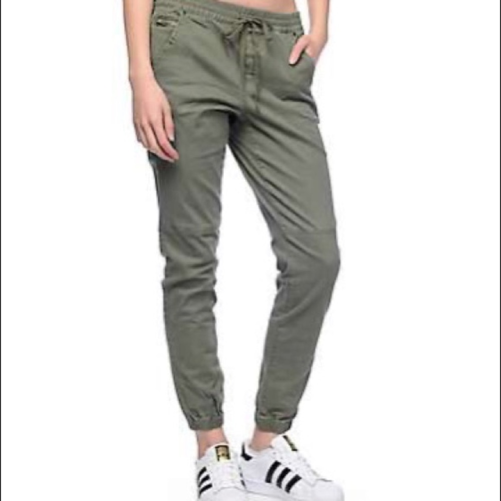 Green Joggers
